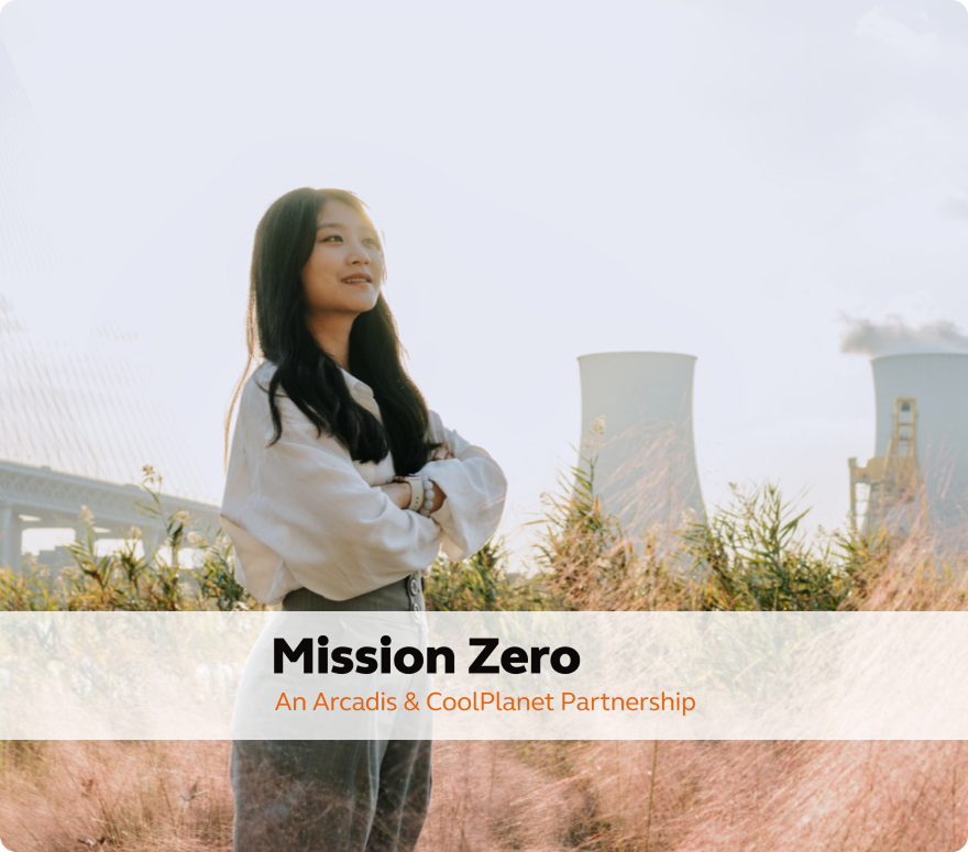 Mission Zero logo representing an access, access, and climate partnership initiative focused on sustainability.