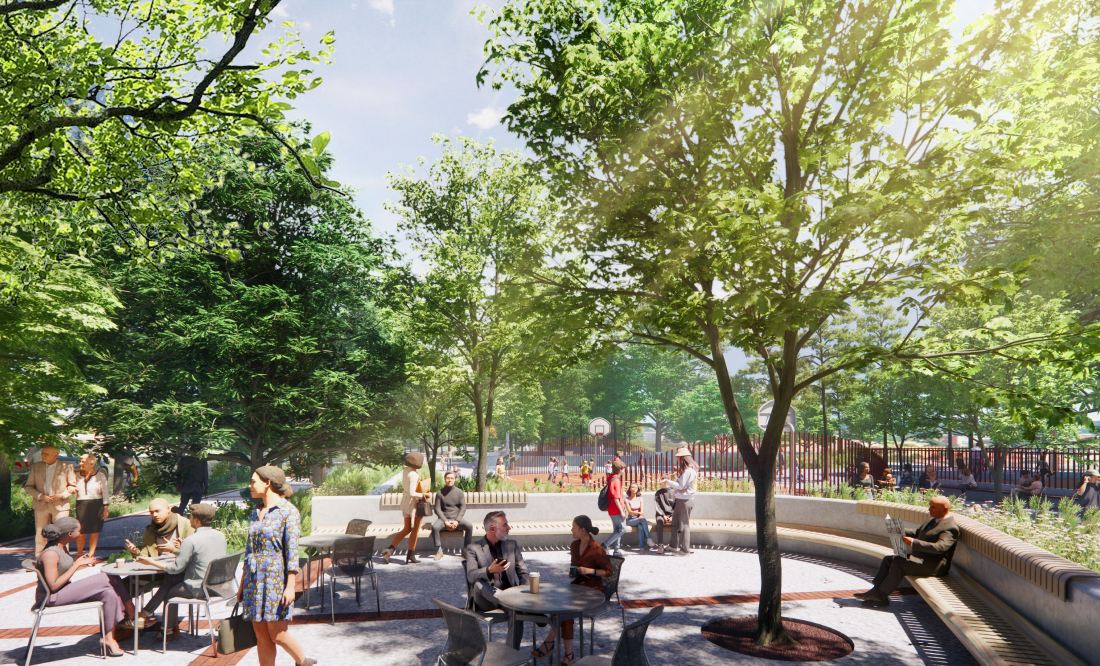 David Crombie Park redesign