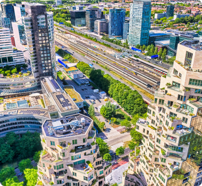 Biobased bouwproject Iewan, een groene wijk in Nijmegen.