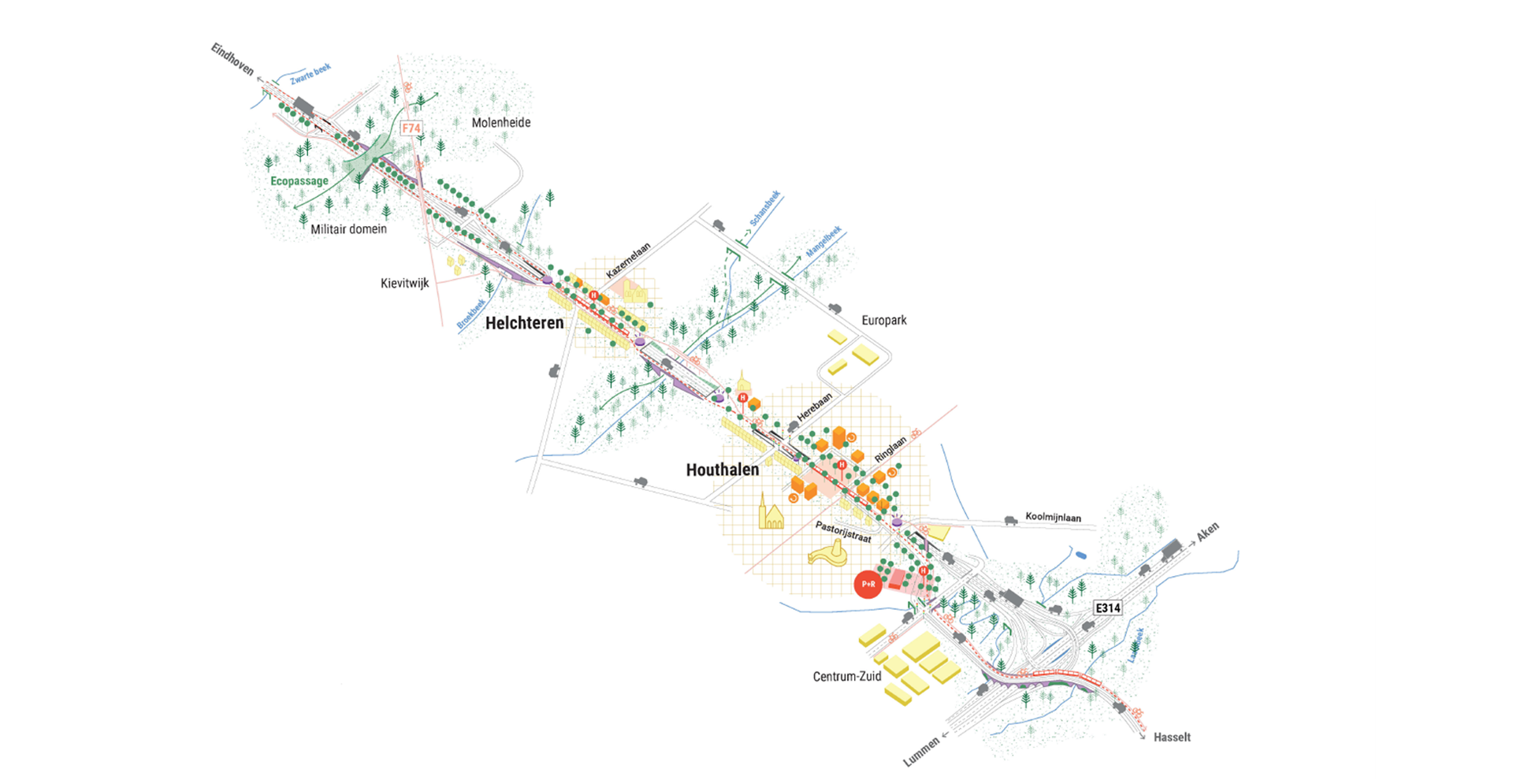 Schematische voorstelling - ©Maat-Ontwerpers