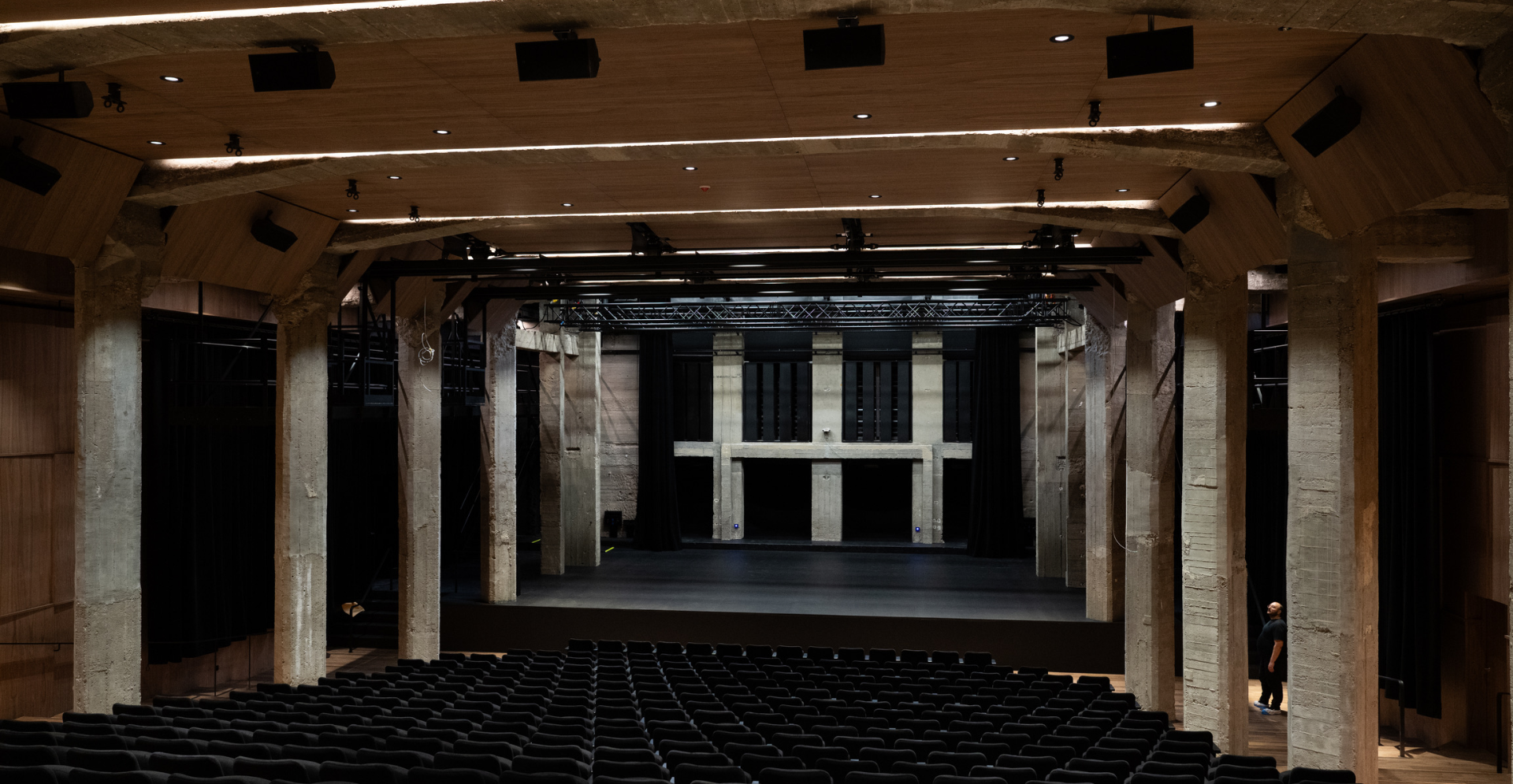 De prachtige voorgevel van cultuurtempel Bozar in Brussel