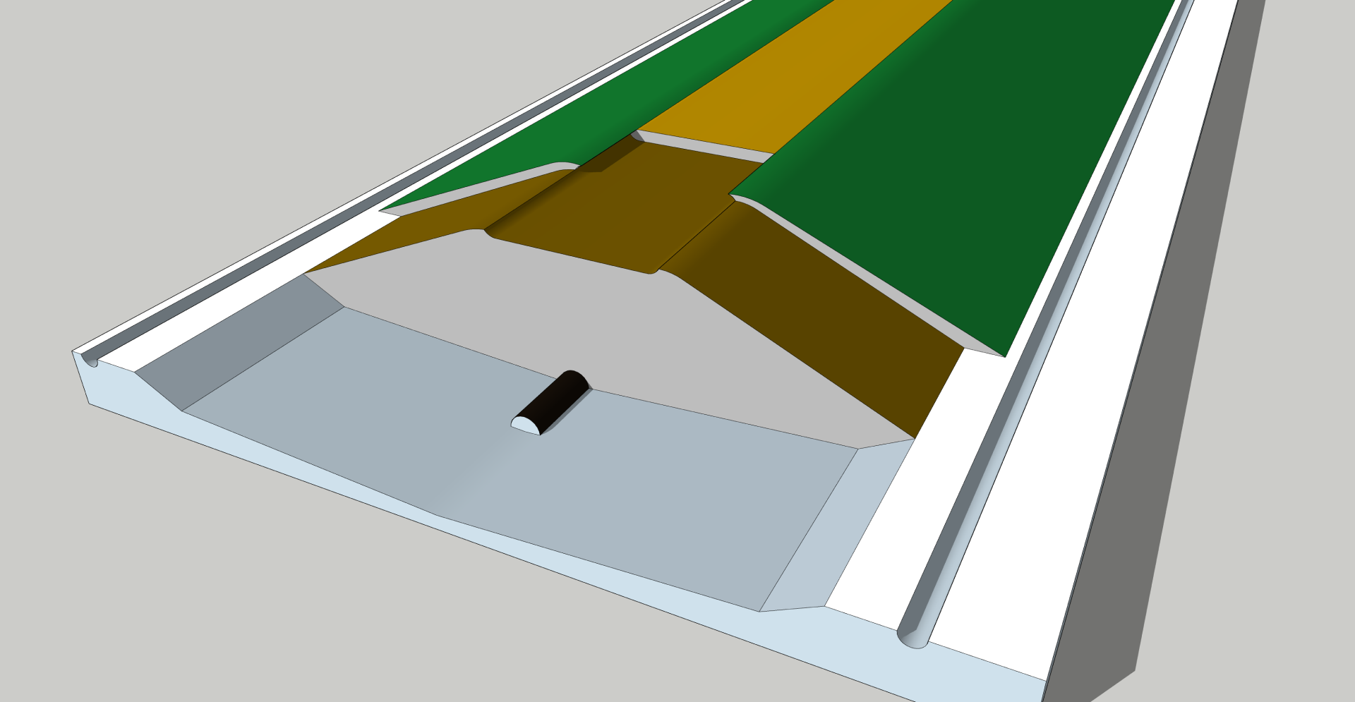 A 3D model of airbase.