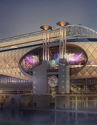 Johan Cruijff ArenA klaargemaakt voor EURO 2021