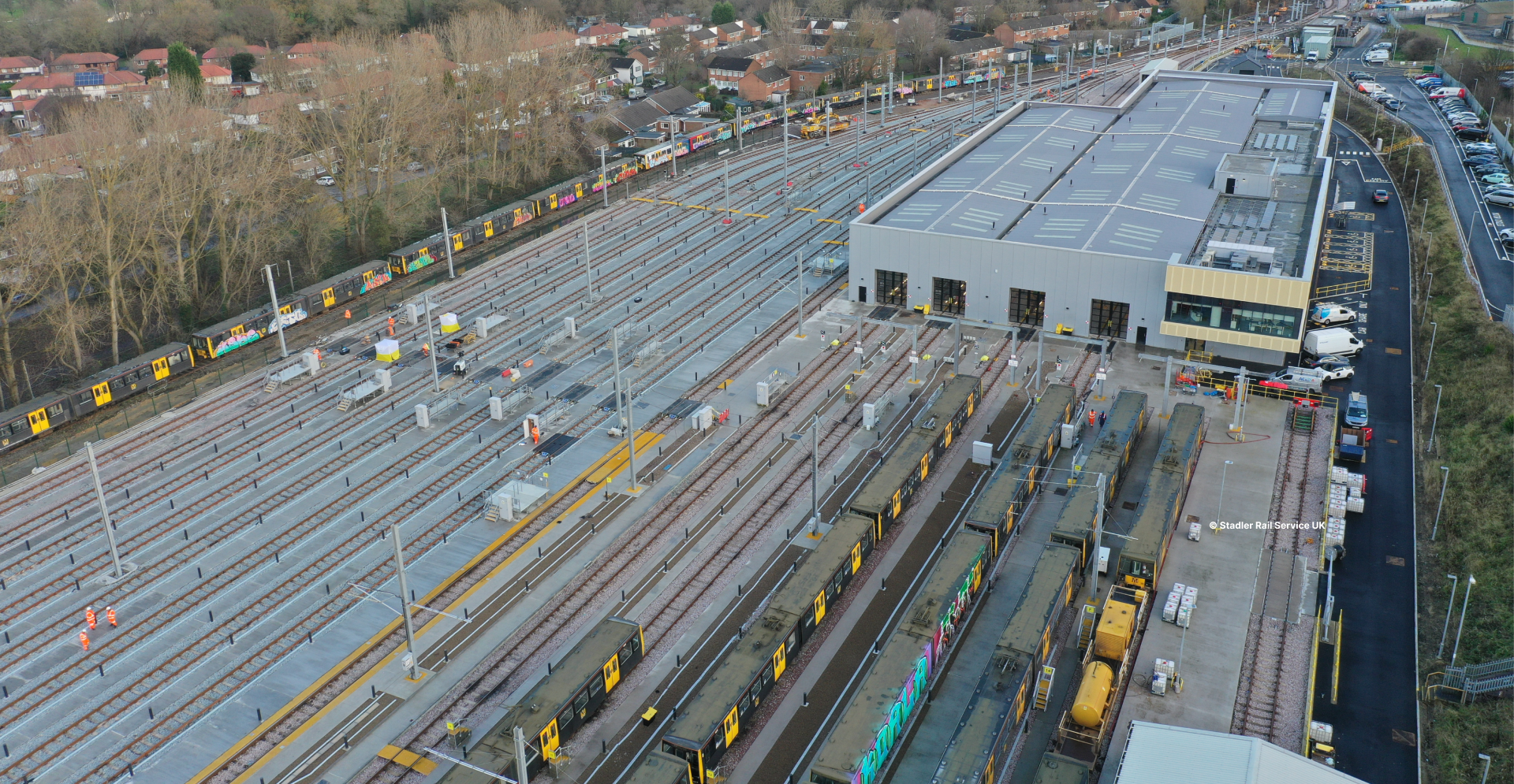 Gosforth Metro Depot 